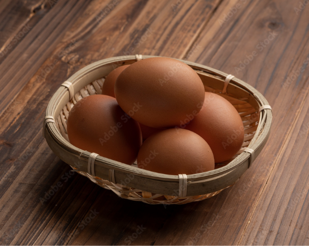 羽後町の朝採れ卵